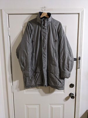 Greg Norman Collection LE Founders Line Men's Large Hooded Lined Winter Coat.