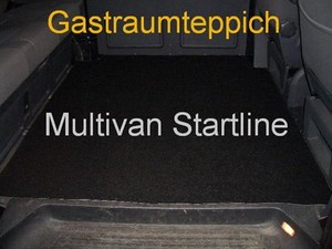 Fahrgastraum Teppich Fussmatte Automatte Hinten Fur Vw T5 Multivan