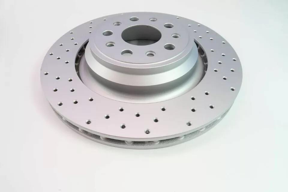FOR 2014 2015 2016 Maserati Ghibli S Q4 3.0L rear Ceramic brake pads and rotors