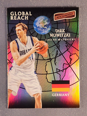 2016-17 Aficionado Global Reach #103 Dirk Nowitzki HOF
