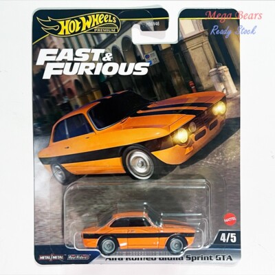 Mattel Hot Wheels Premium 2025 Fast & Furious #4 Alfa Romeo Giulia