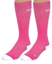 Zensah Fresh Legs 15-20 mmHg Men  s Knee-High Compression Socks Hot Pink Medium