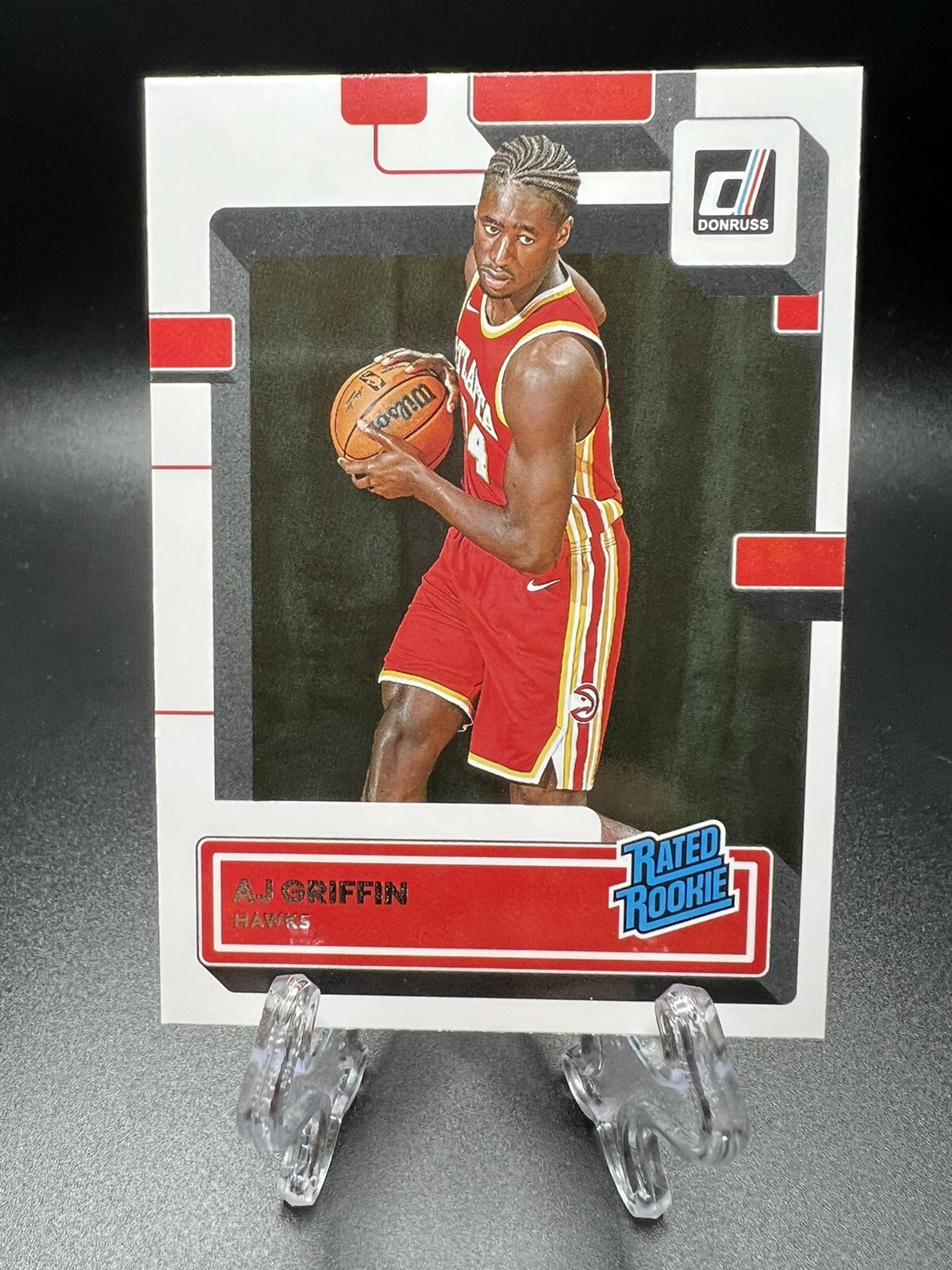 2022-23 Donruss #216 AJ Griffin Rated Rookie RC Hawks