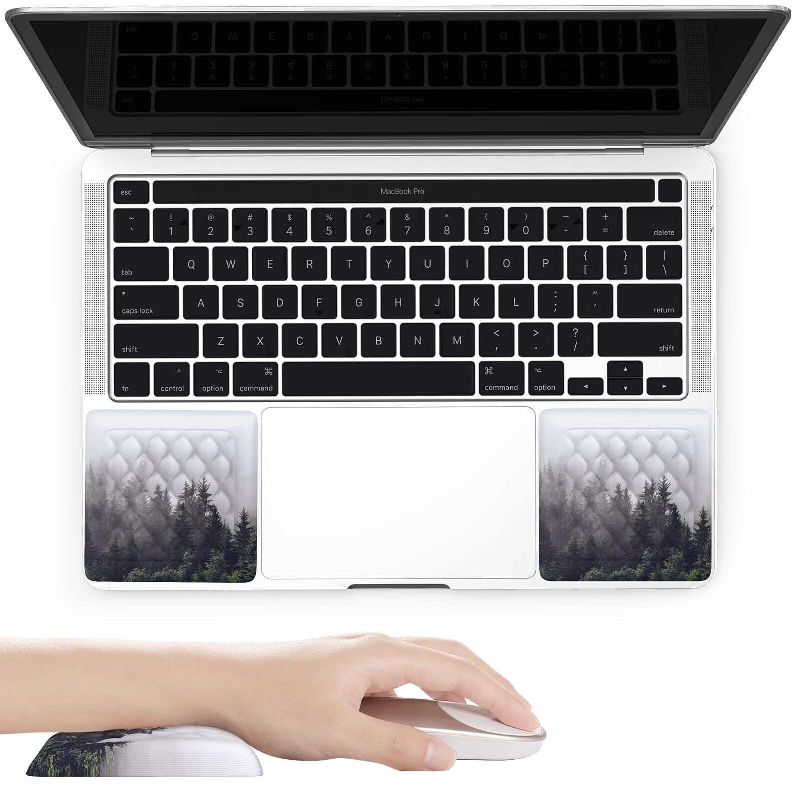iCsso Ergonomic Keyboard Wrist Rest for Laptops and Computers