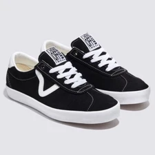 VANS Sport Low VN000CQRBZW1 Black White US 4 - 11 Mens / Womens Size Shoes