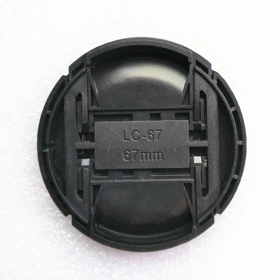 10x 49mm 40.5 52 58 62 67 77 72 82 mm Camera Center Pinch Snap On Front Lens Cap - Image 3 of 4