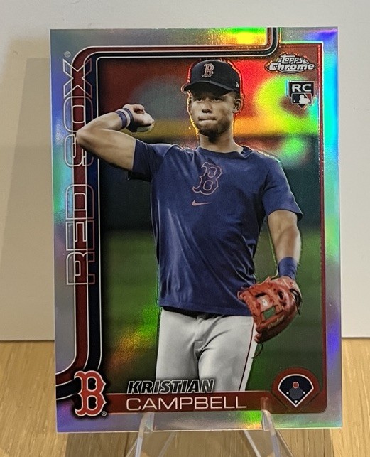 2025 Topps Chrome Update - Kristian Campbell #USC189 Image Variation (SP, RC)