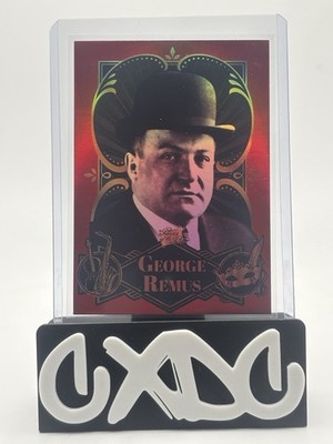 George Remus /25 Pieces of the Past Roaring Twenties Foil Card B-52 Bootlegger