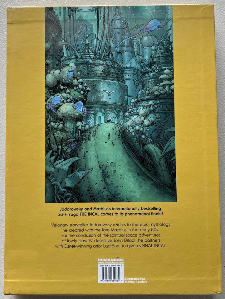 Final Incal Hardcover Slipcase Classic Collection Limited Edition Of ...