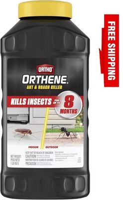 Orthene Ant & Roach Killer 1 lb - Long-Lasting Indoor/Outdoor Insect Control
