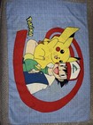 Pokémon Blue Novelty Pillowcase 20 x 28 in Pikachu Ash Meowth Jigglypuff — photo 1