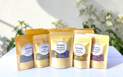1/2oz Apothecary Bulk Herb Bags A - Z Organic Herbs Pesticide & Additive Free