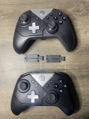 Wireless Programmable Gaming Controllers(2)forPC  W/bluetooth Dongle
