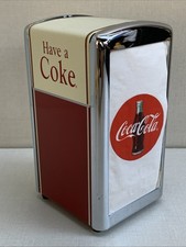 Vintage 1992 Have A Coke Coca~Cola Brand Napkin Holder Dispenser Retro Diner