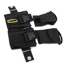 Plongée Sous-marine Wight Bag Cargo Pocket Pouch Lead Holder Pour Backplate