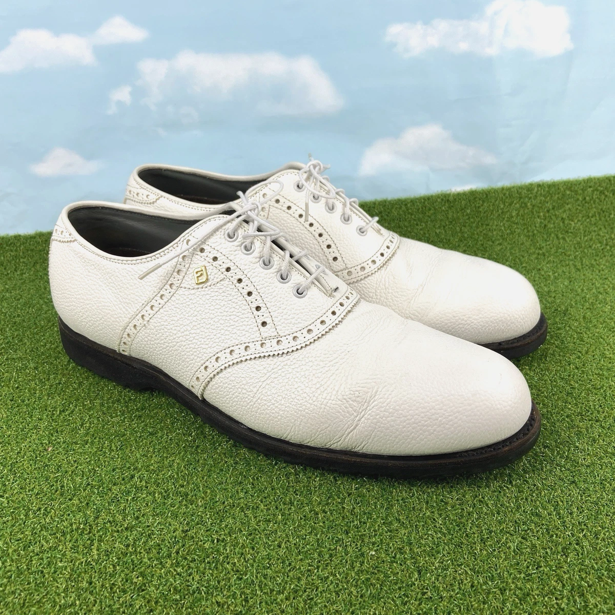 FootJoy Men\'s Premiere Series – Packard Liberty White/navy 9.5 MSRP$244 Footjoy Premiere Tarlow | eBay main image 3