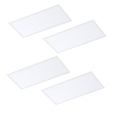 LED 2x4 Flat Panel-Back Lit30W-40W-50W-60W-72W (3000K to 6500K) - Pack of 4