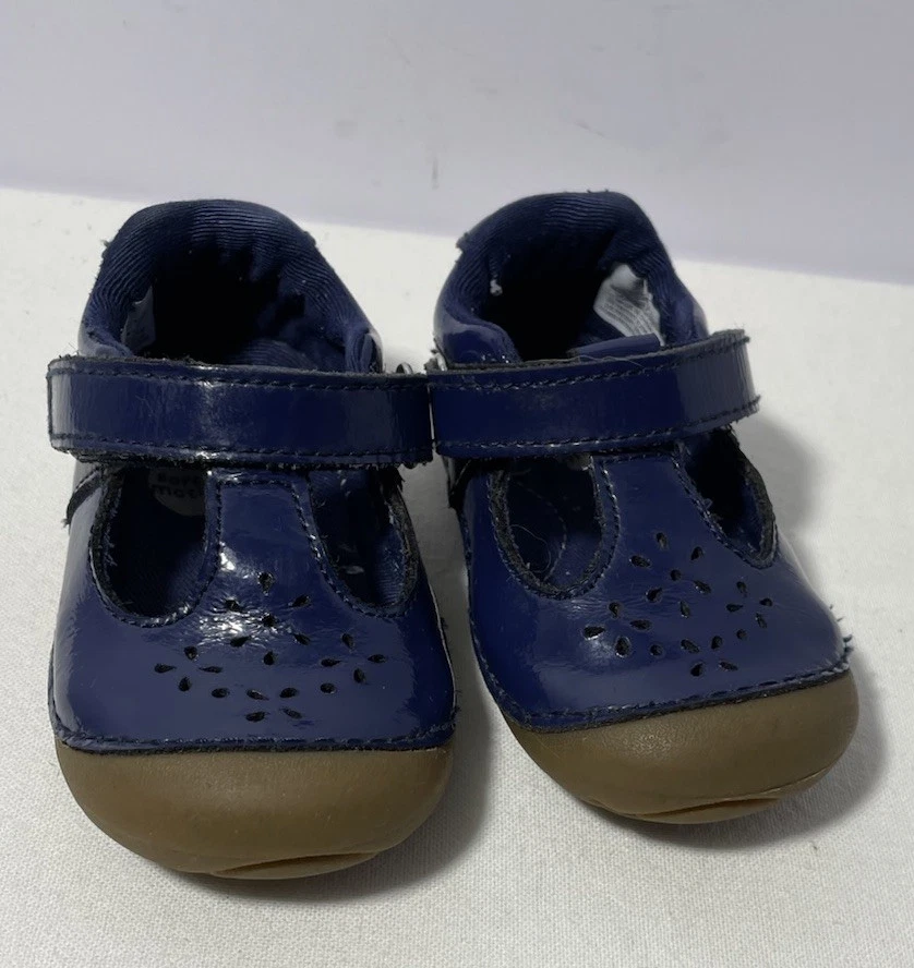 Toddler Stride Rite Soft Motion AMALIE Navy Patent Leather Mary Janes 5 M - Image 3 of 4