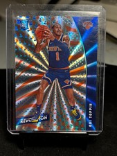 2020-21 Panini Revolution SUNBURST Obi Toppin Rookie #110 /75 SP New York Knicks