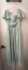 Junior Bridesmaid Dress Girl Dresses with Ruffles