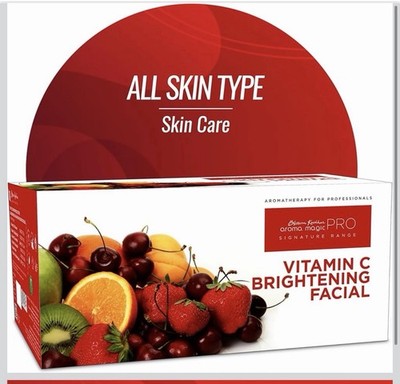 Aroma Magic Vitamin C Skin Brightening 6 Step Facial Kit 50g+9ml All Skin