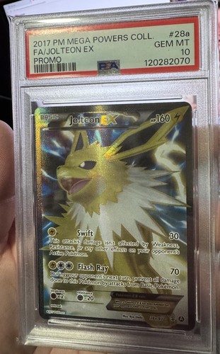 Jolteon-EX graded PSA 10 for sale on eBay