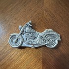 Motor Series Classic Die-cast Motorcycle Pocketknife Stainless Steel Silver — photo 3