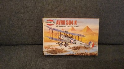 Modellbausatz Airfix 1:72 Avro 504 K (BA fehlt)