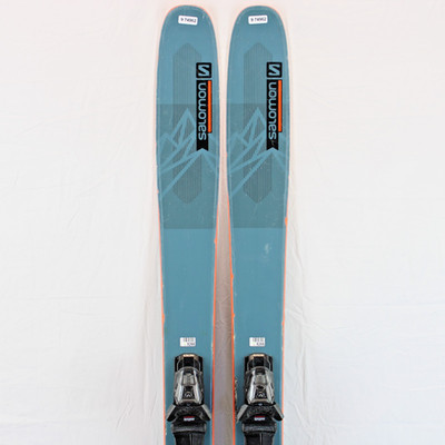 21-22 Salomon QST 98 Used Mens Ski 176cm #974962