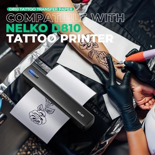  Tattoo Transfer Paper Sheets Tattoo Stencil Paper, Commercial & Personal 100 image 4