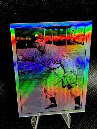 PHIL RIZZUTO 2017 Bowman Chrome Baseball Card #48B-PR Bazooka Joe Refractor NY
