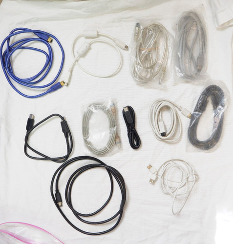 Lot Of 11 Firewire 800/400 9 Pin To 6 Pin Cable 9-Pin 6-Pin IEEE 1394B