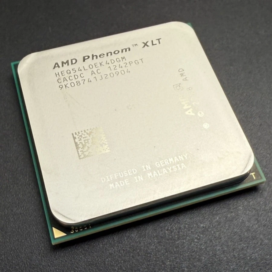 AMD Phenom II XLT CPU HEQ54LOEK4DGME Processor AM3 K10 2200MHz Q54L 2.2GHz Rare - Image 2 of 4
