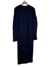 Haider Ackermann Long Sleeve Dress Black Mohair