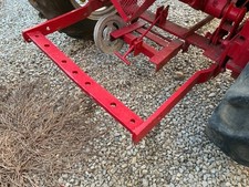 Massey Harris Pacer Tractor Nice Orignal Rear Drawbar Hitch W/ Brackets Only