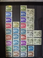 DDR Briefmarken Sammlung Walter Ulbricht gestempelt u. ungestempelt