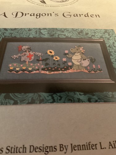 Dragon Dreams Cross Stitch- DANCING DRAGONS & DRAGONS GARDEN - Picture 4 of 4