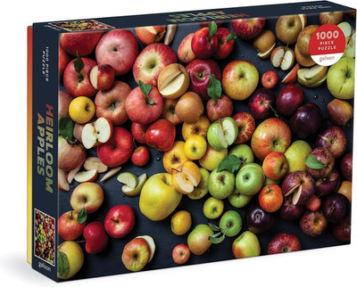 Galison Heirloom Apples 1000 Piece Puzzle SEALED NEW FAST SHIP