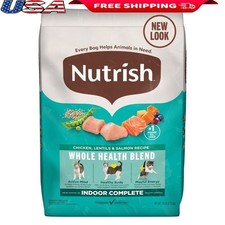 Indoor Cat Food Chicken Lentils Salmon 14lb Kibble Natural Holistic Nutrition US 2.27 per gallon