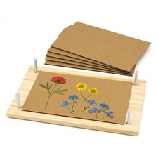 Flower Press Kit Wooden