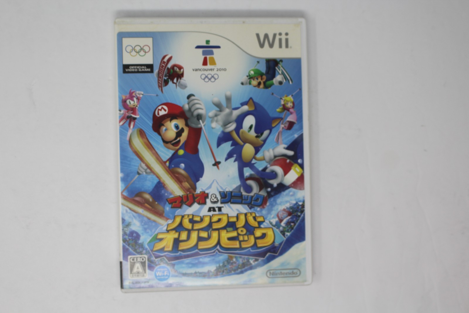 Mario & Sonic at the Vancouver 2010 Olympic Games Wii JPN (Region Locked)