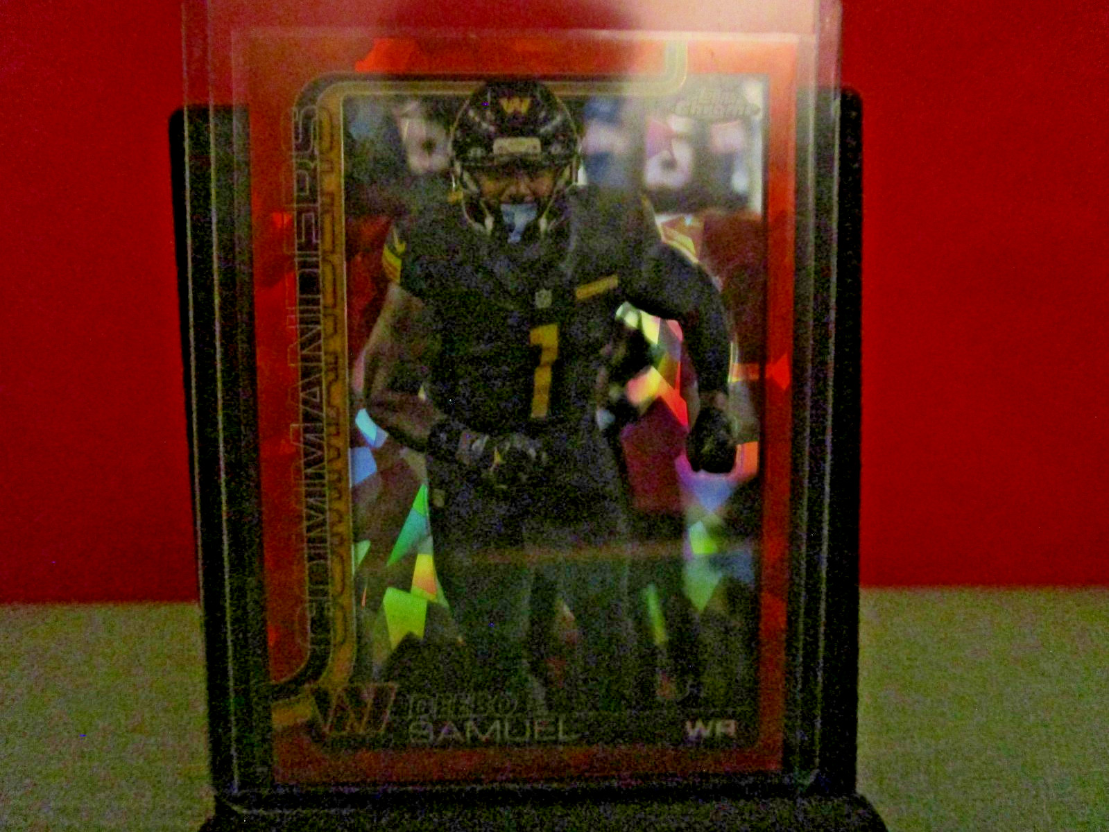 Deebo Samuel [Orange Refractor] #294 | 2025 Topps Chrome /25
