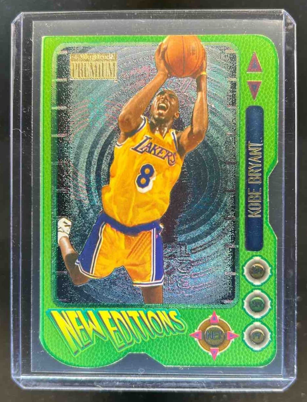 1996-97 Skybox Premium Kobe Bryant New Editions Rookie RC #3 Lakers