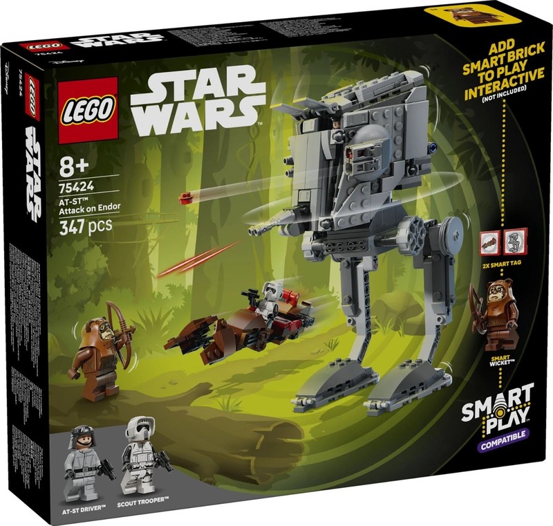 LEGO ® STAR WARS ™ 75424 SMART Play ™: AT-ST ™ attack on Endor - new & original packaging sealed
