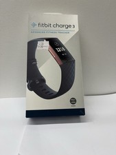 NEW Fitbit Charge 3 Fitness Activity Tracker Heart Rate Monitor Smartwatch FB409