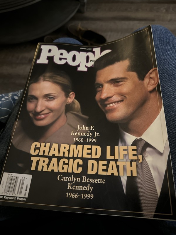 Vintage People Magazine Aug 2 1999 John F Kennedy Jr Carolyn Bessette Death