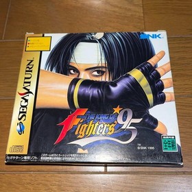 King of Fighters KOF Best Collection Sega Saturn SNK Used Complete