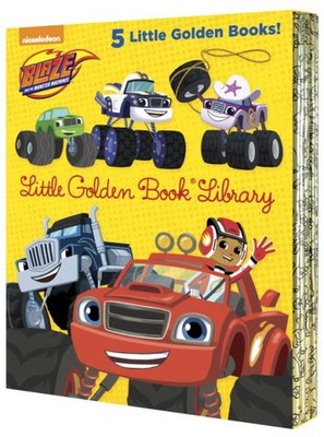 Blaze and the Monster Machines Little Golden Book Library, Hardcover by Vario...