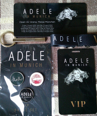 adele - in munich / münchen - kleinkram, siehe foto