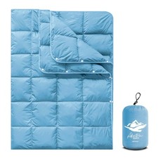 Camping Blanket,Lightweight Puffy Blanket Packable Down Alternative Throw Bla...